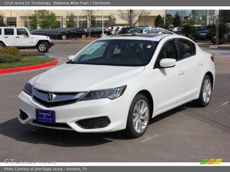 Bellanova White Pearl / Parchment 2016 Acura ILX Technology