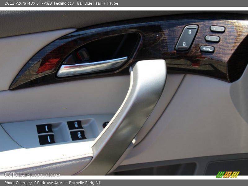 Bali Blue Pearl / Taupe 2012 Acura MDX SH-AWD Technology
