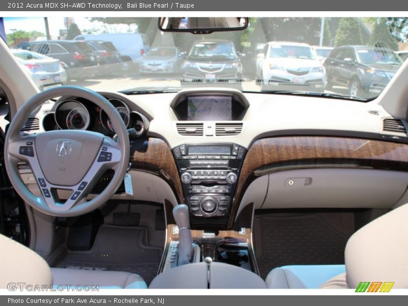 Bali Blue Pearl / Taupe 2012 Acura MDX SH-AWD Technology