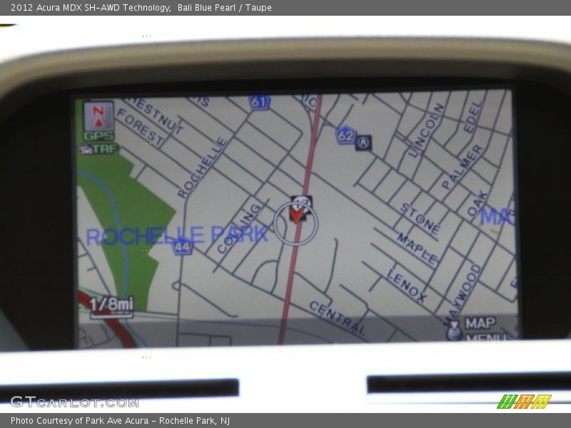 Bali Blue Pearl / Taupe 2012 Acura MDX SH-AWD Technology