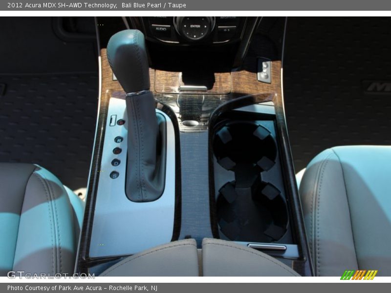 Bali Blue Pearl / Taupe 2012 Acura MDX SH-AWD Technology