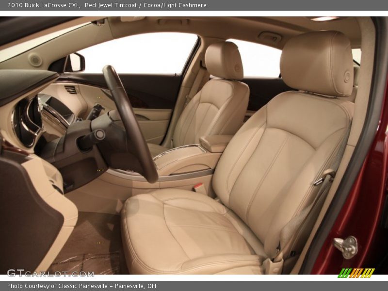  2010 LaCrosse CXL Cocoa/Light Cashmere Interior