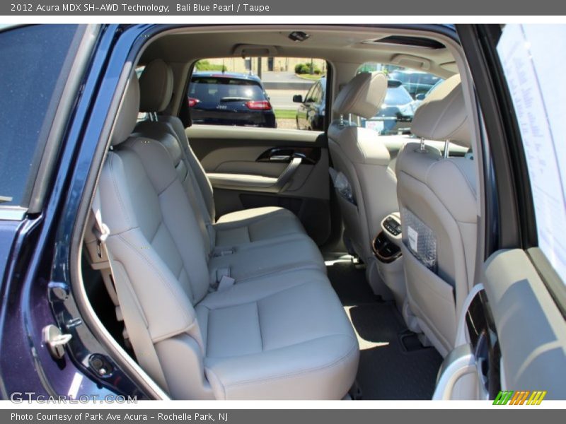 Bali Blue Pearl / Taupe 2012 Acura MDX SH-AWD Technology