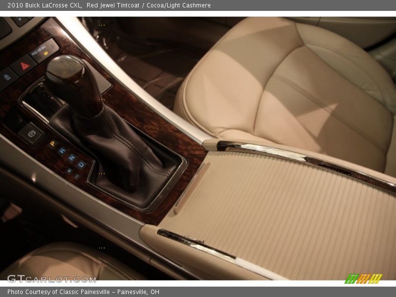 Red Jewel Tintcoat / Cocoa/Light Cashmere 2010 Buick LaCrosse CXL