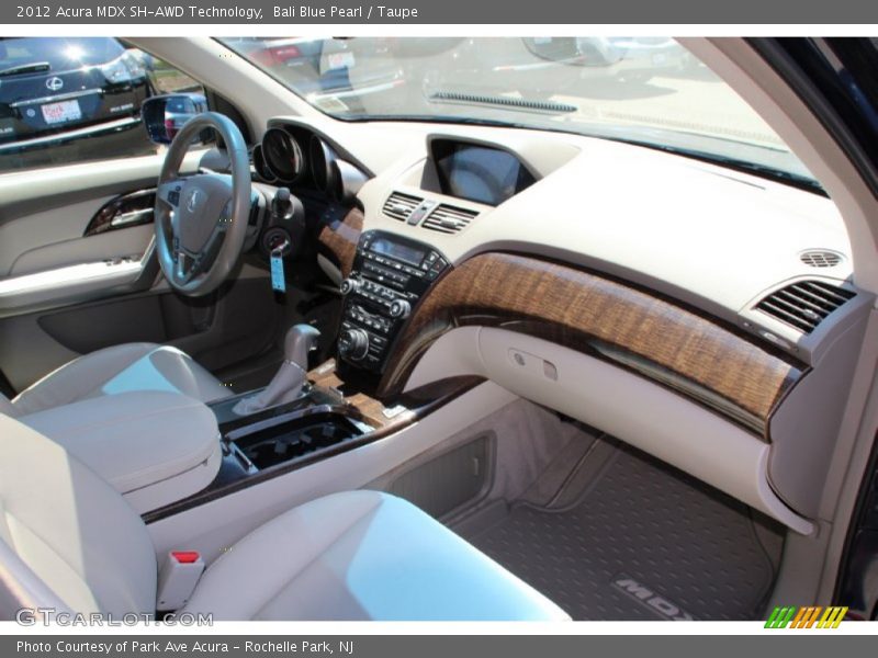 Bali Blue Pearl / Taupe 2012 Acura MDX SH-AWD Technology
