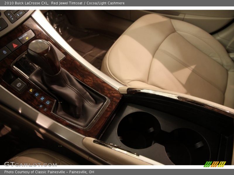 Red Jewel Tintcoat / Cocoa/Light Cashmere 2010 Buick LaCrosse CXL