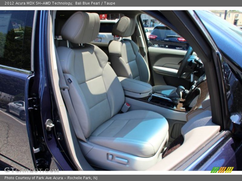 Bali Blue Pearl / Taupe 2012 Acura MDX SH-AWD Technology