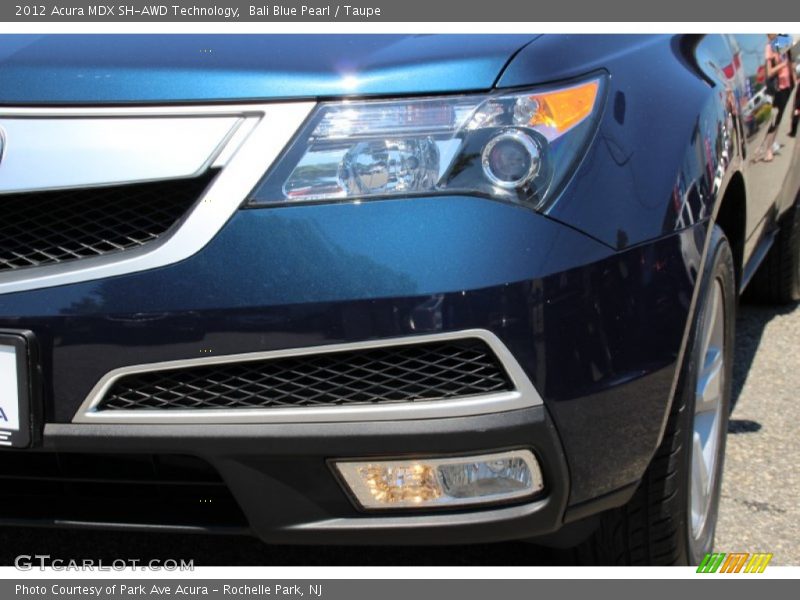 Bali Blue Pearl / Taupe 2012 Acura MDX SH-AWD Technology