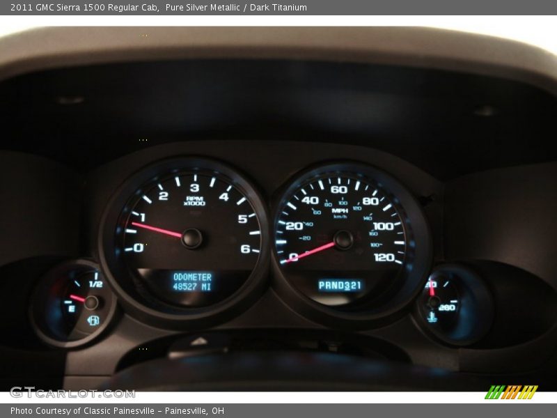  2011 Sierra 1500 Regular Cab Regular Cab Gauges
