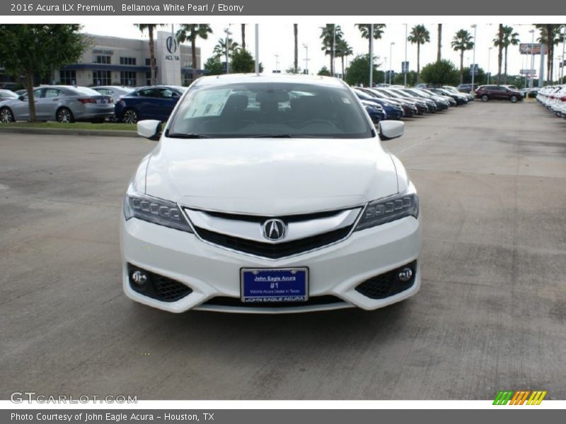 Bellanova White Pearl / Ebony 2016 Acura ILX Premium