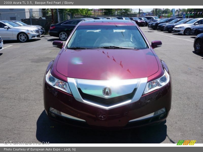 Basque Red Pearl / Ebony 2009 Acura TL 3.5