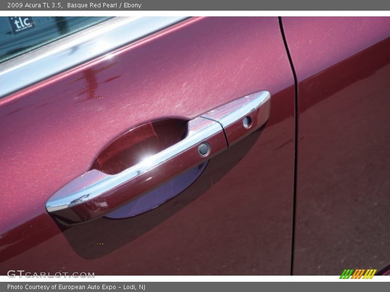 Basque Red Pearl / Ebony 2009 Acura TL 3.5
