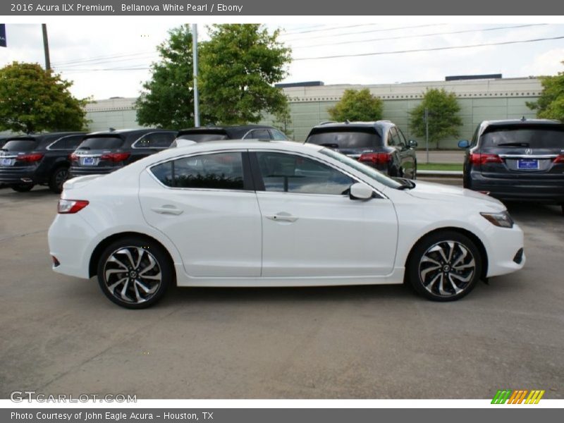 Bellanova White Pearl / Ebony 2016 Acura ILX Premium