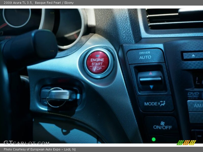 Basque Red Pearl / Ebony 2009 Acura TL 3.5