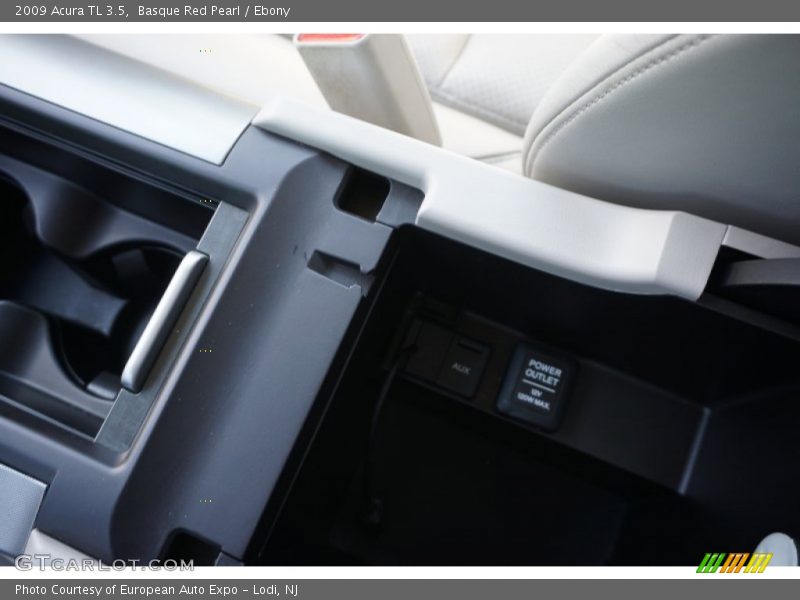 Basque Red Pearl / Ebony 2009 Acura TL 3.5
