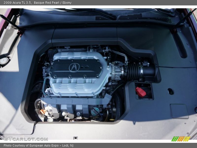 Basque Red Pearl / Ebony 2009 Acura TL 3.5