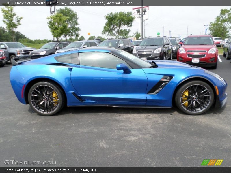  2015 Corvette Z06 Coupe Laguna Blue Tintcoat