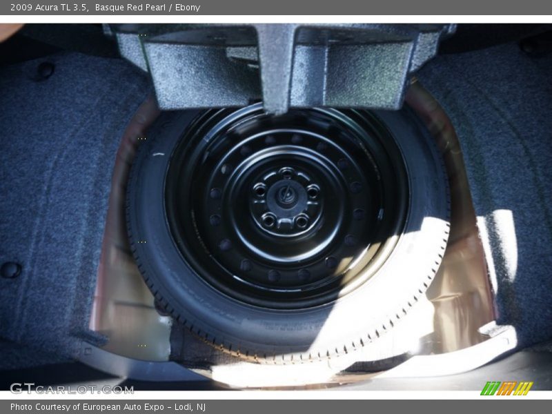 Basque Red Pearl / Ebony 2009 Acura TL 3.5