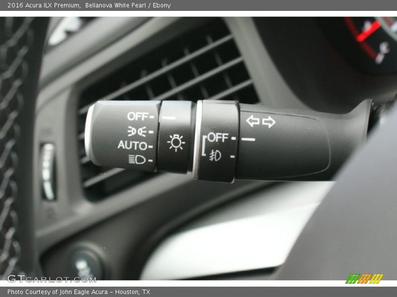 Bellanova White Pearl / Ebony 2016 Acura ILX Premium