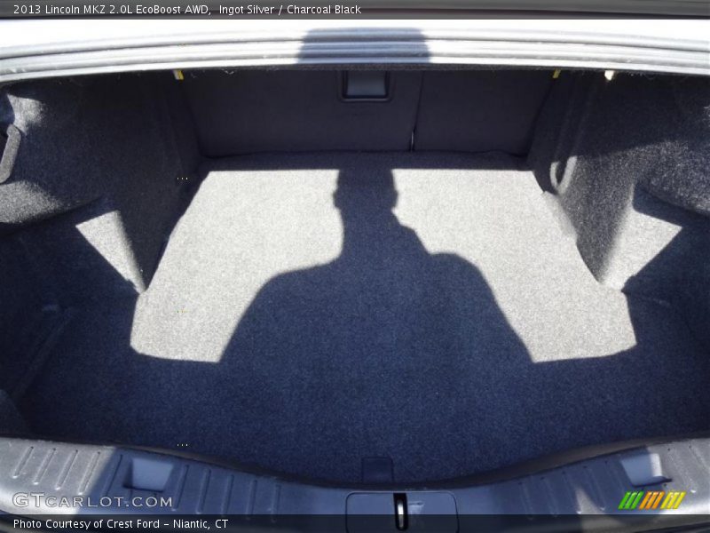 Ingot Silver / Charcoal Black 2013 Lincoln MKZ 2.0L EcoBoost AWD