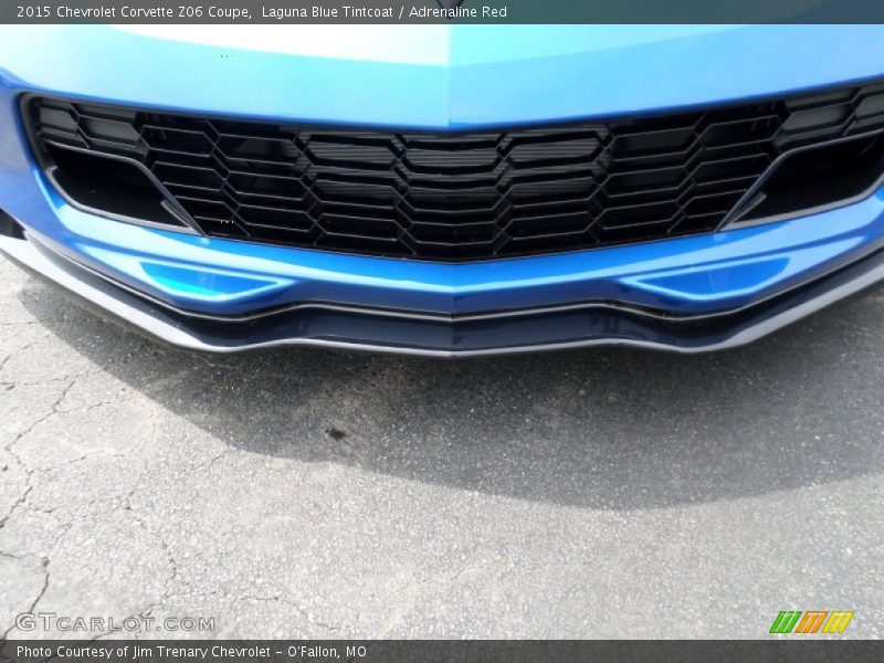 Laguna Blue Tintcoat / Adrenaline Red 2015 Chevrolet Corvette Z06 Coupe