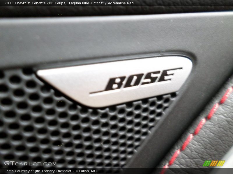 Laguna Blue Tintcoat / Adrenaline Red 2015 Chevrolet Corvette Z06 Coupe