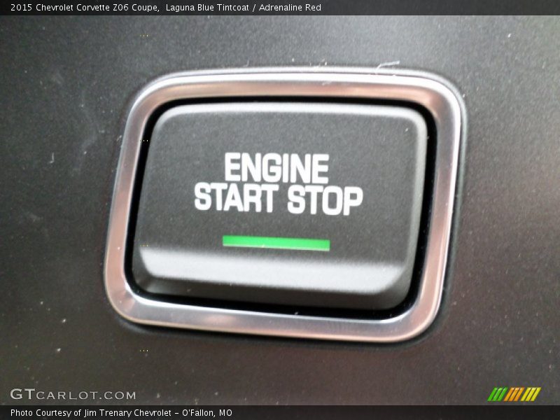 Controls of 2015 Corvette Z06 Coupe