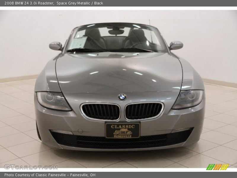 Space Grey Metallic / Black 2008 BMW Z4 3.0i Roadster