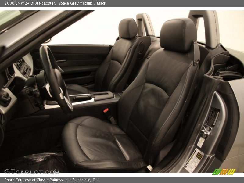 Space Grey Metallic / Black 2008 BMW Z4 3.0i Roadster
