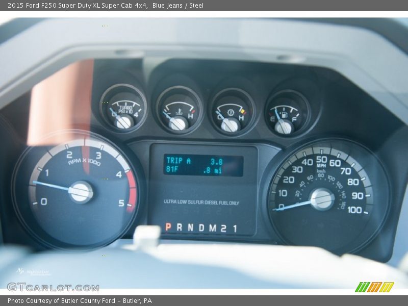 Blue Jeans / Steel 2015 Ford F250 Super Duty XL Super Cab 4x4
