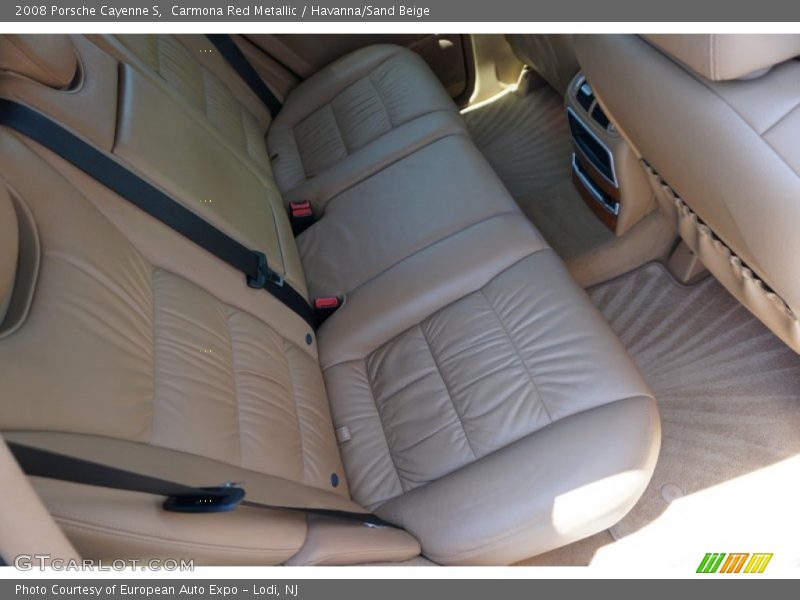 Carmona Red Metallic / Havanna/Sand Beige 2008 Porsche Cayenne S