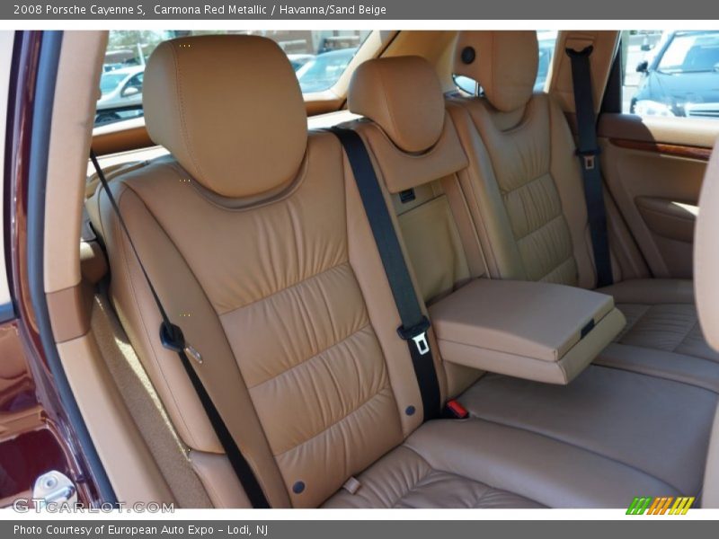 Carmona Red Metallic / Havanna/Sand Beige 2008 Porsche Cayenne S