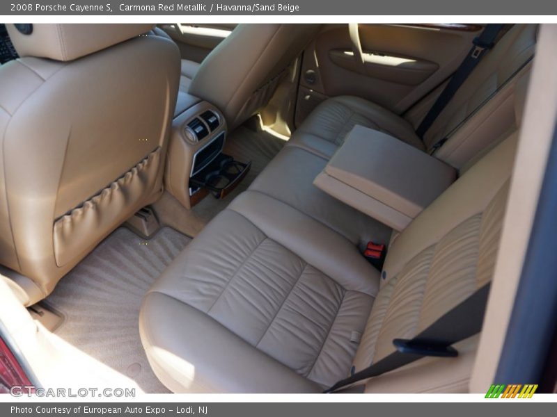 Carmona Red Metallic / Havanna/Sand Beige 2008 Porsche Cayenne S