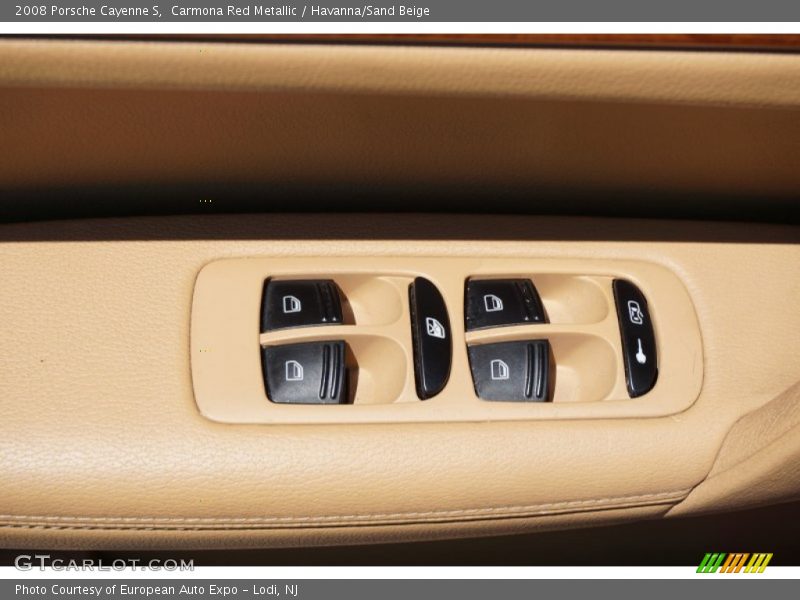 Carmona Red Metallic / Havanna/Sand Beige 2008 Porsche Cayenne S