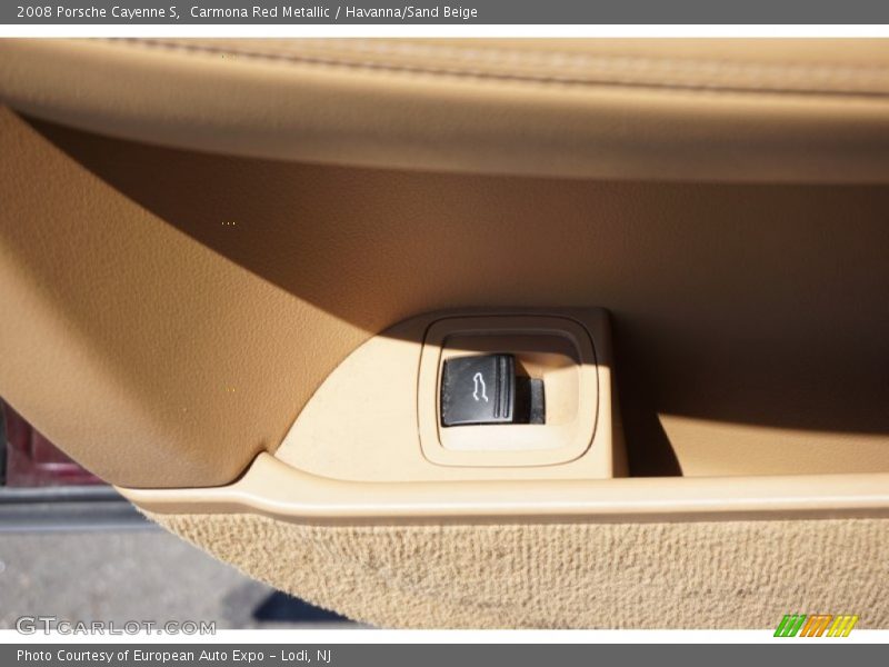 Carmona Red Metallic / Havanna/Sand Beige 2008 Porsche Cayenne S