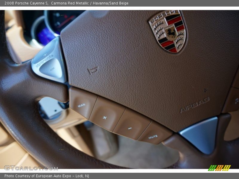 Carmona Red Metallic / Havanna/Sand Beige 2008 Porsche Cayenne S