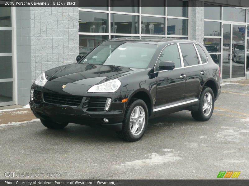Black / Black 2008 Porsche Cayenne S