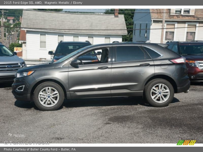 Magnetic Metallic / Ebony 2015 Ford Edge SEL AWD