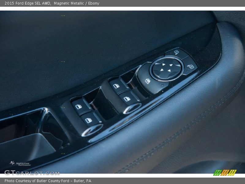 Magnetic Metallic / Ebony 2015 Ford Edge SEL AWD