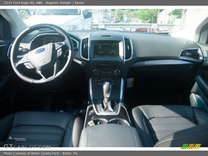 Magnetic Metallic / Ebony 2015 Ford Edge SEL AWD