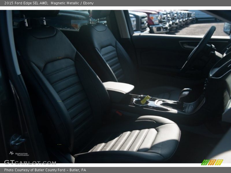 Magnetic Metallic / Ebony 2015 Ford Edge SEL AWD