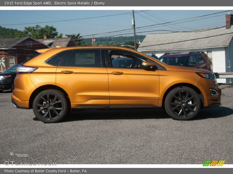 Electric Spice Metallic / Ebony 2015 Ford Edge Sport AWD