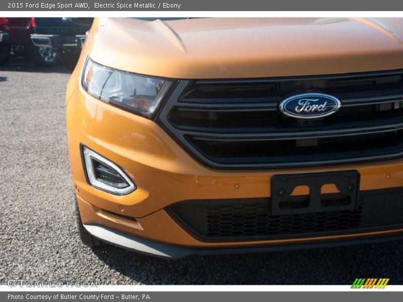 Electric Spice Metallic / Ebony 2015 Ford Edge Sport AWD