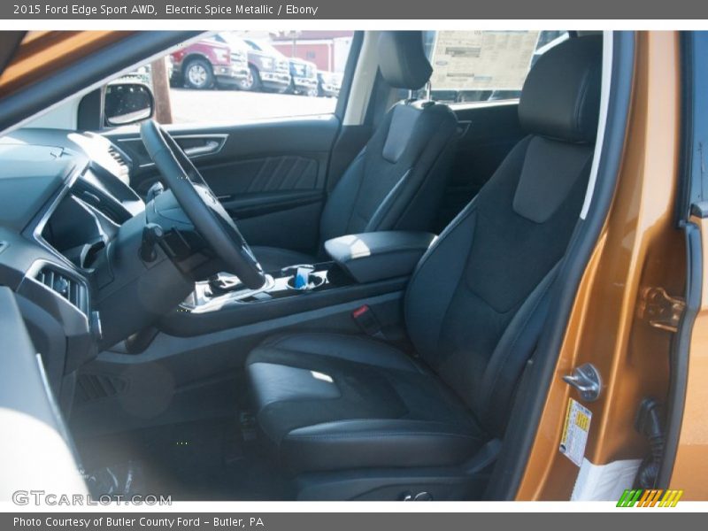 Electric Spice Metallic / Ebony 2015 Ford Edge Sport AWD