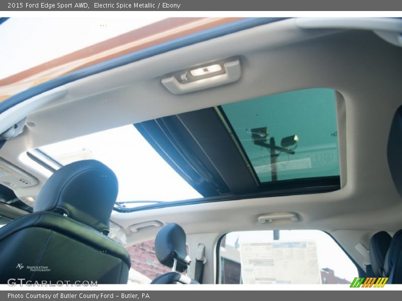Electric Spice Metallic / Ebony 2015 Ford Edge Sport AWD