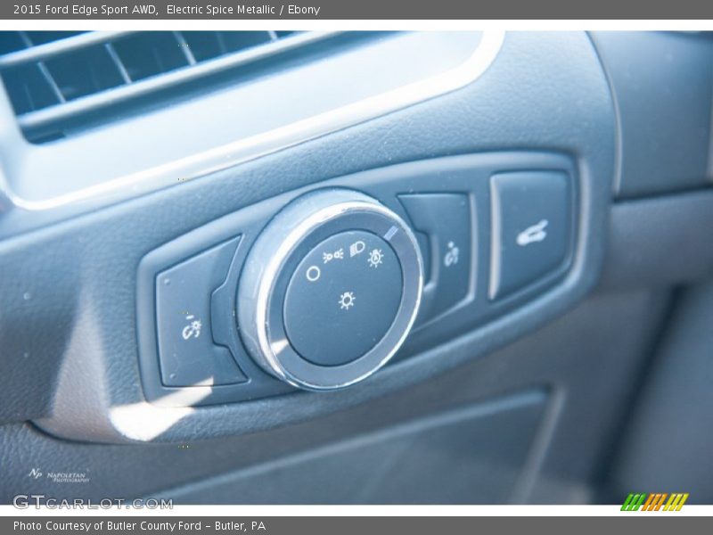 Electric Spice Metallic / Ebony 2015 Ford Edge Sport AWD
