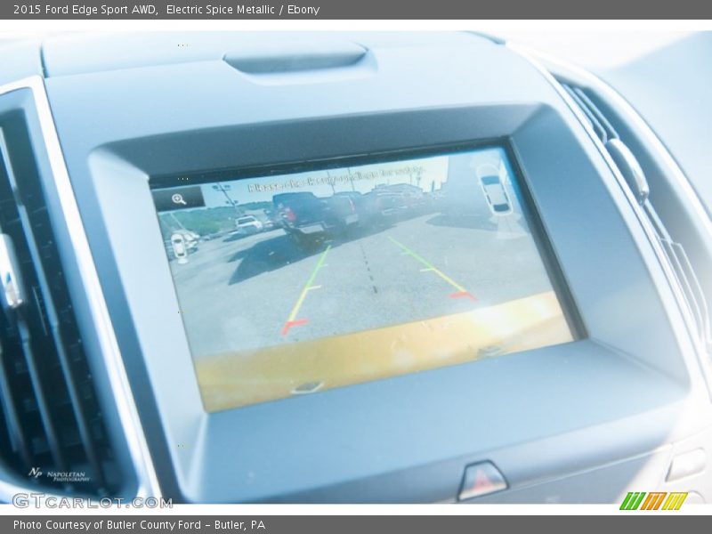 Electric Spice Metallic / Ebony 2015 Ford Edge Sport AWD
