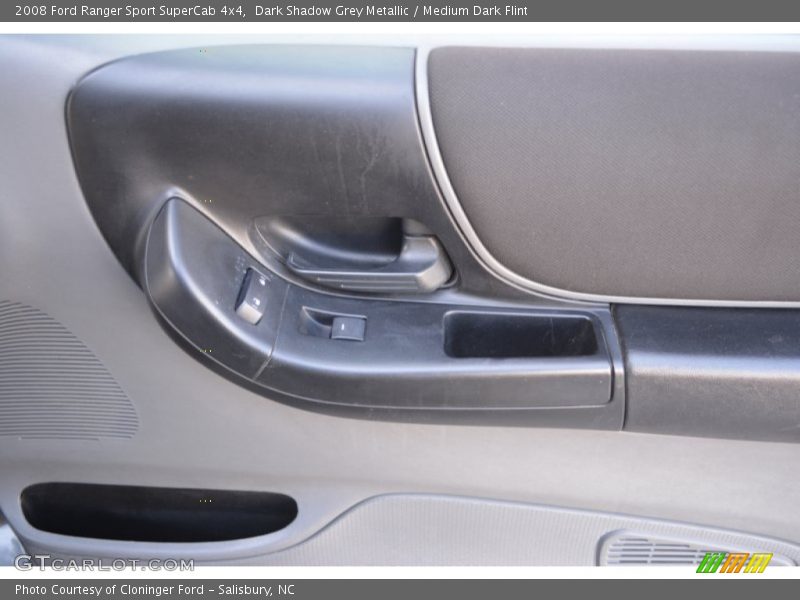 Dark Shadow Grey Metallic / Medium Dark Flint 2008 Ford Ranger Sport SuperCab 4x4