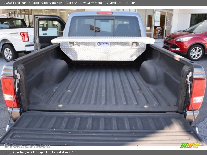 Dark Shadow Grey Metallic / Medium Dark Flint 2008 Ford Ranger Sport SuperCab 4x4