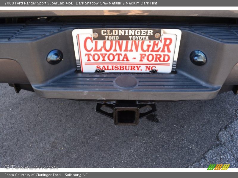 Dark Shadow Grey Metallic / Medium Dark Flint 2008 Ford Ranger Sport SuperCab 4x4